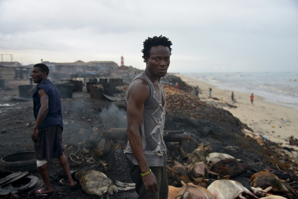Les bouchers d'Accra - Ghana